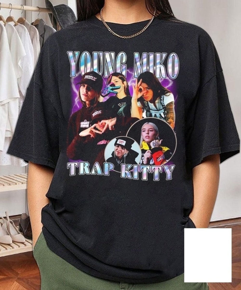 YOUNG MIKO - Baby Miko Trap Kitty Style Shirt Shaka LA Apparel T Shirt